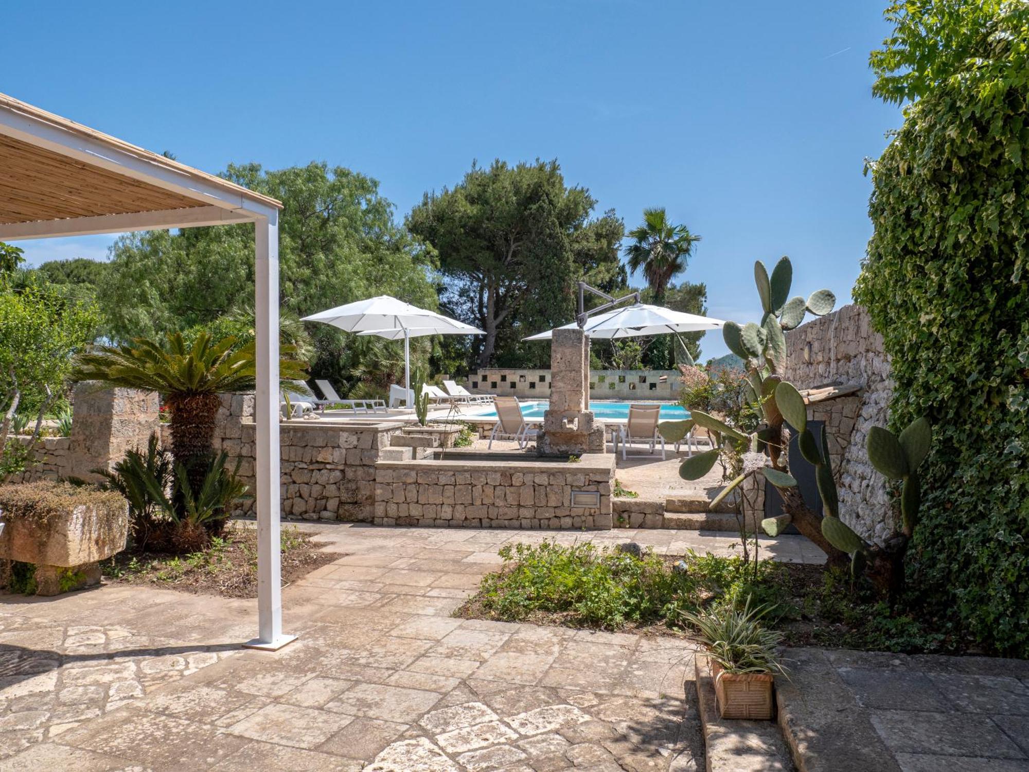 Agriturismo Masseria Alcorico Gagliano del Capo Eksteriør billede